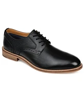 Thomas & Vine Men's Clayton Wide Width Plain Toe Brogue Derby Shoe