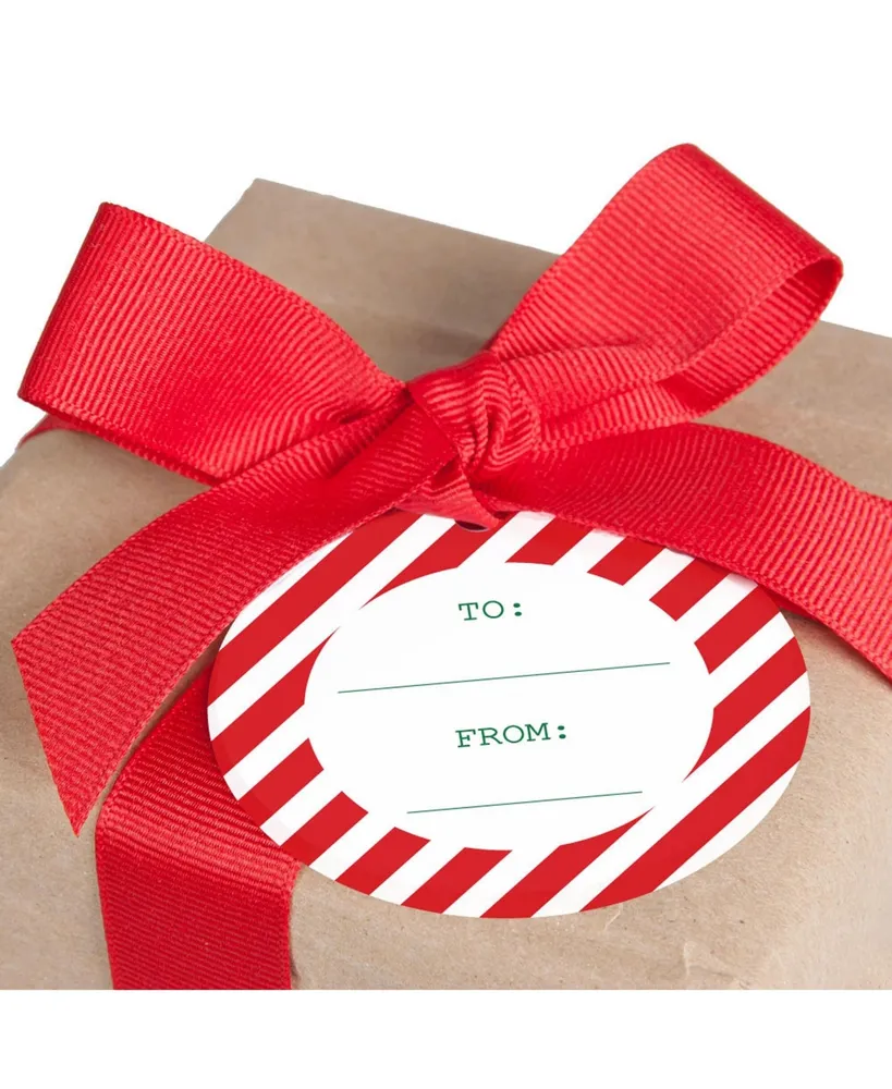 Big Dot of Happiness Santa's Special Delivery - From Santa Claus Christmas Favor Gift Tags 20 Ct