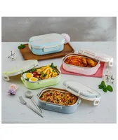 22OZ Leakproof Lunch Box With Insulated Lunch Bag