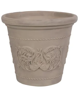 Sunnydaze Decor 19.5 in Arabella Polyresin Outdoor Planter - Beige