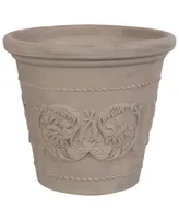 Sunnydaze Decor Arabella 19.5" Outdoor Double-Walled Polyresin Planter