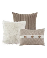 Madison Park Signature Grace Jacquard Geometric 9-Pc.Comforter Set, Queen