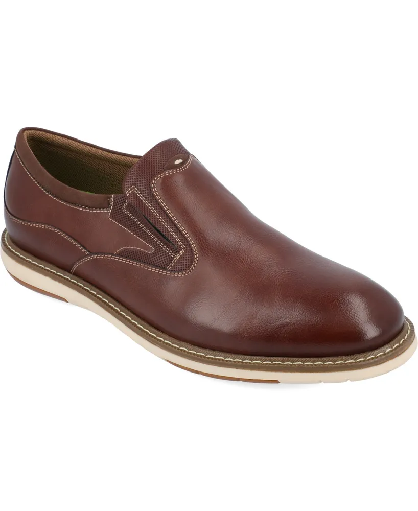 Vance Co. Men's Willis Tru Comfort Foam Slip-On Round Toe Loafer