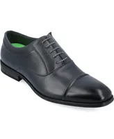 Vance Co. Men's Bradley Wide Tru Comfort Foam Lace-Up Cap Toe Oxford Dress Shoe