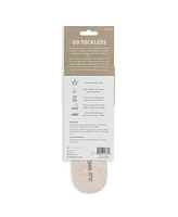 Foot Petals Women's Light Gray, Dark Sand, Flat Socks