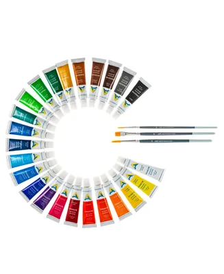 Art Alternatives Economy Gouache Color Paint Tubes 24 Piece Set