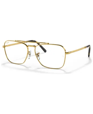 Ray-Ban Unisex Square Eyeglasses, RX3636V58-o