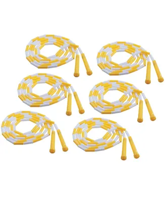 Champion Sports Plastic Segmented Jump Rope, Set of 6