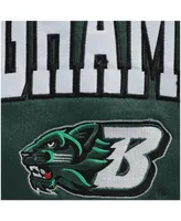 Men's Colosseum Green Binghamton Bearcats Isle Pullover Hoodie