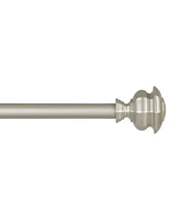 Lauren Ralph Lauren Welford 1" Adjustable Window Curtain Rod and Finial Piece Set