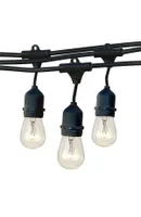 Brightech Ambience Pro 48 ft. Incandescent Indoor/Outdoor Weatherproof 11-Watt String Lights
