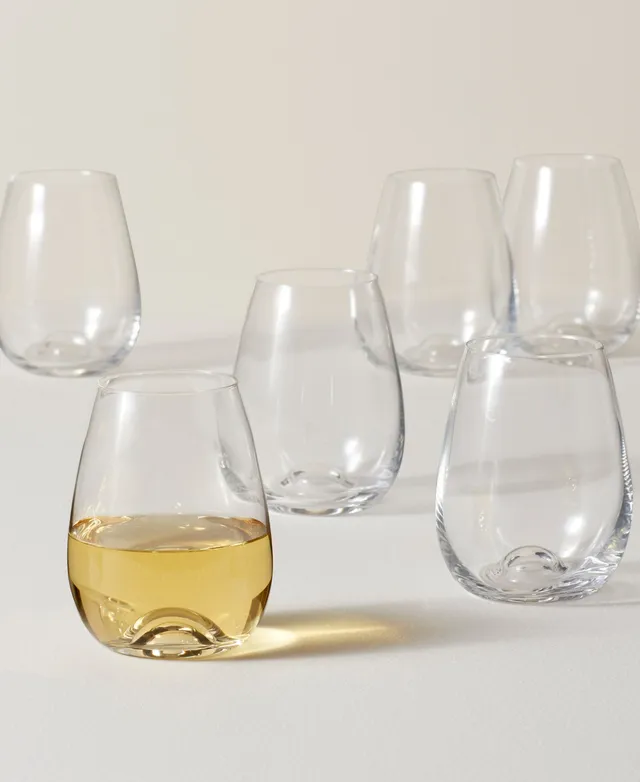 Lenox Tuscany Classics Stackable Stem Wine Glasses, Set of 4