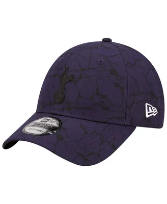 Men's New Era Navy Tottenham Hotspur Marble 9FORTY Adjustable Hat