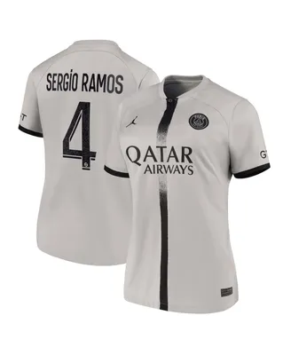 Women's Nike Sergio Ramos Black Paris Saint-Germain 2022/23 Away Breathe Stadium Replica Player Jersey