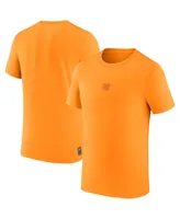 Men's Nike Orange Barcelona Club Swoosh T-shirt