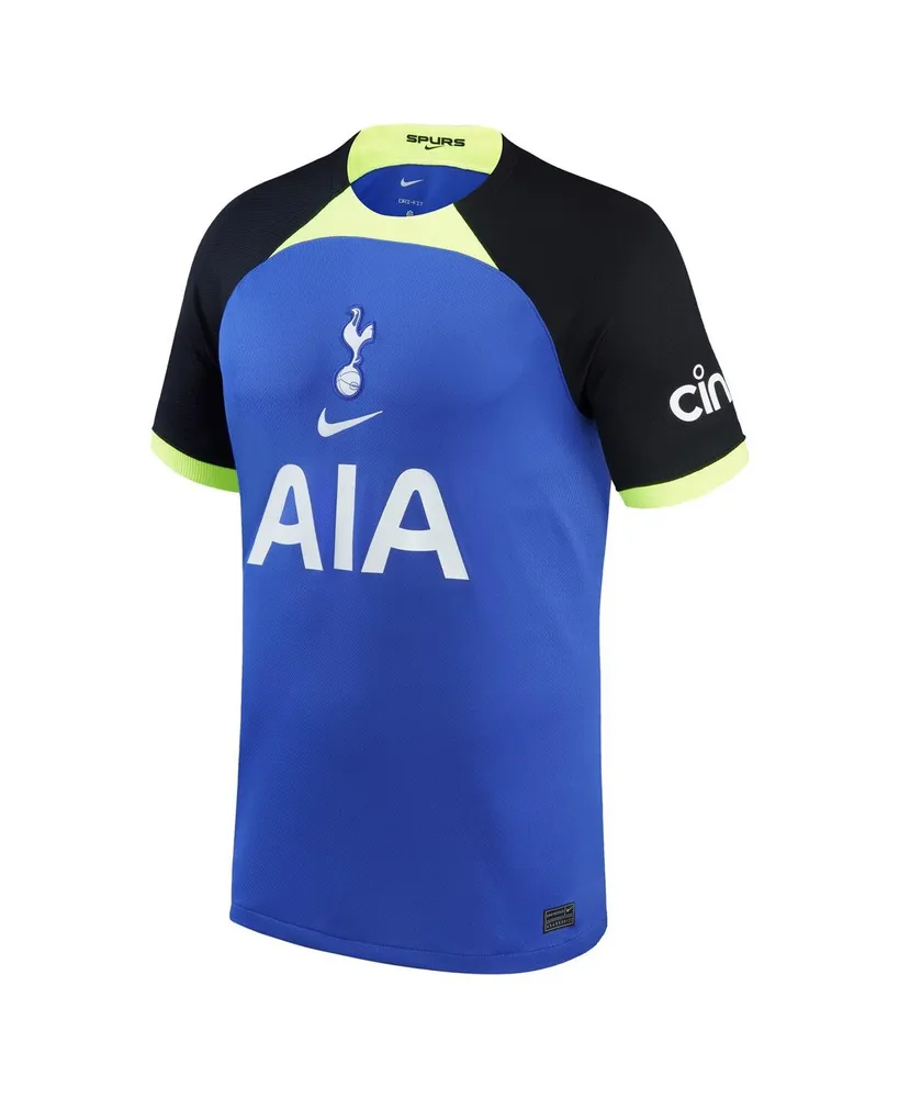 Men's Nike Son Heung-min Blue Tottenham Hotspur 2022/23 Away Breathe Stadium Replica Player Jersey