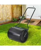 Outsunny Heavy Duty Garden Lawn Weighted Roller to Flatten Ground, Steel Build