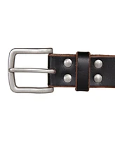 Lucky Brand Men's Raw Cut Edged Leather Jean Belt