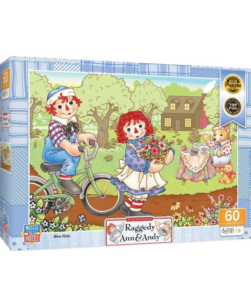 Masterpieces Puzzles Raggedy Ann - 4 Pack - 100 Piece Kids Jigsaw Puzzle