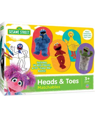 Masterpieces Sesame Street - Heads & Toes Matching Jigsaw Puzzles