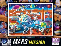 Masterpieces Nasa - Mars Mission 100 Piece Jigsaw Puzzle for Kids