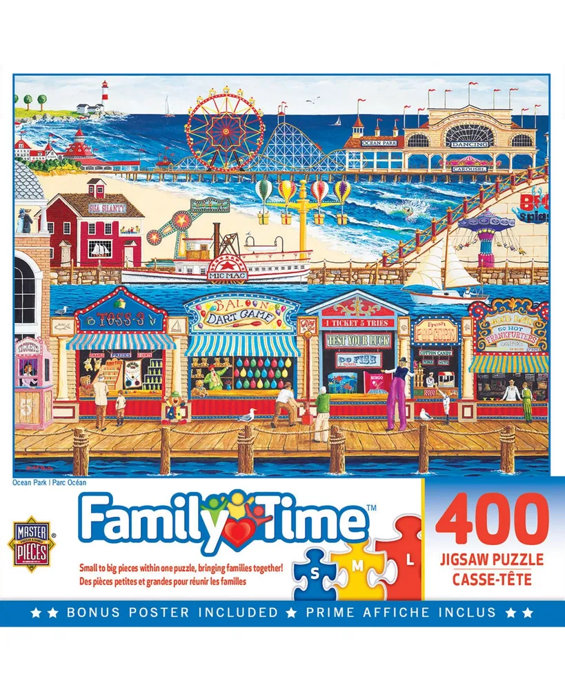 Masterpieces Family Time - Ocean Park 400 Piece Jigsaw Puzzle