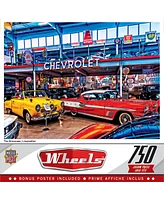 Masterpieces Wheels - The Showcase 750 Piece Jigsaw Puzzle for Adults