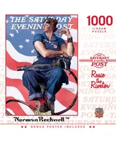 Masterpieces Saturday Evening Post - Rosie the Riveter 1000 Piece Puzzle