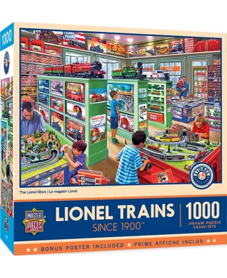 Masterpieces Lionel Trains - The Lionel Store 1000 Piece Jigsaw Puzzle