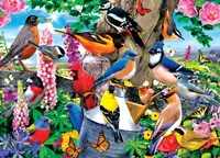 MasterPieces Audubon - Spring Gathering 1000 Piece Jigsaw Puzzle