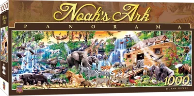 Masterpieces Noah's Ark - 1000 Piece Panoramic Jigsaw Puzzle