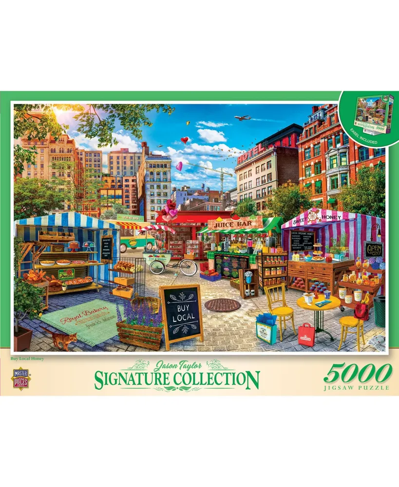 Masterpieces Signature Collection - Buy Local Honey 5000 Piece Jigsaw Puzzle - Flawed