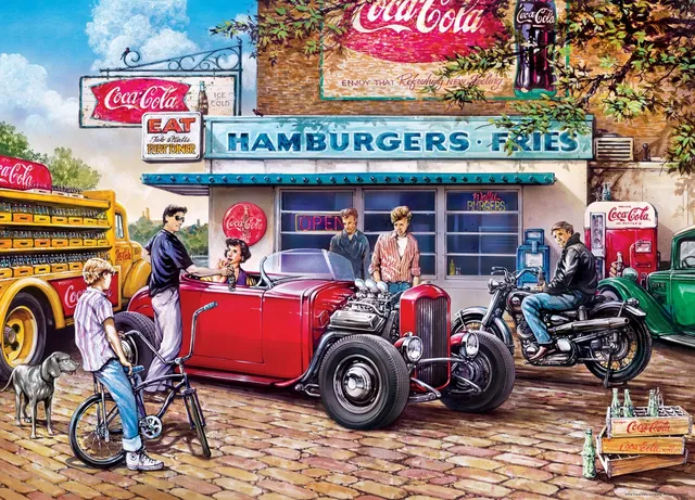 Coca-Cola - Soda Fountain 300 Piece Puzzle  MasterPieces – MasterPieces  Puzzle Company INC