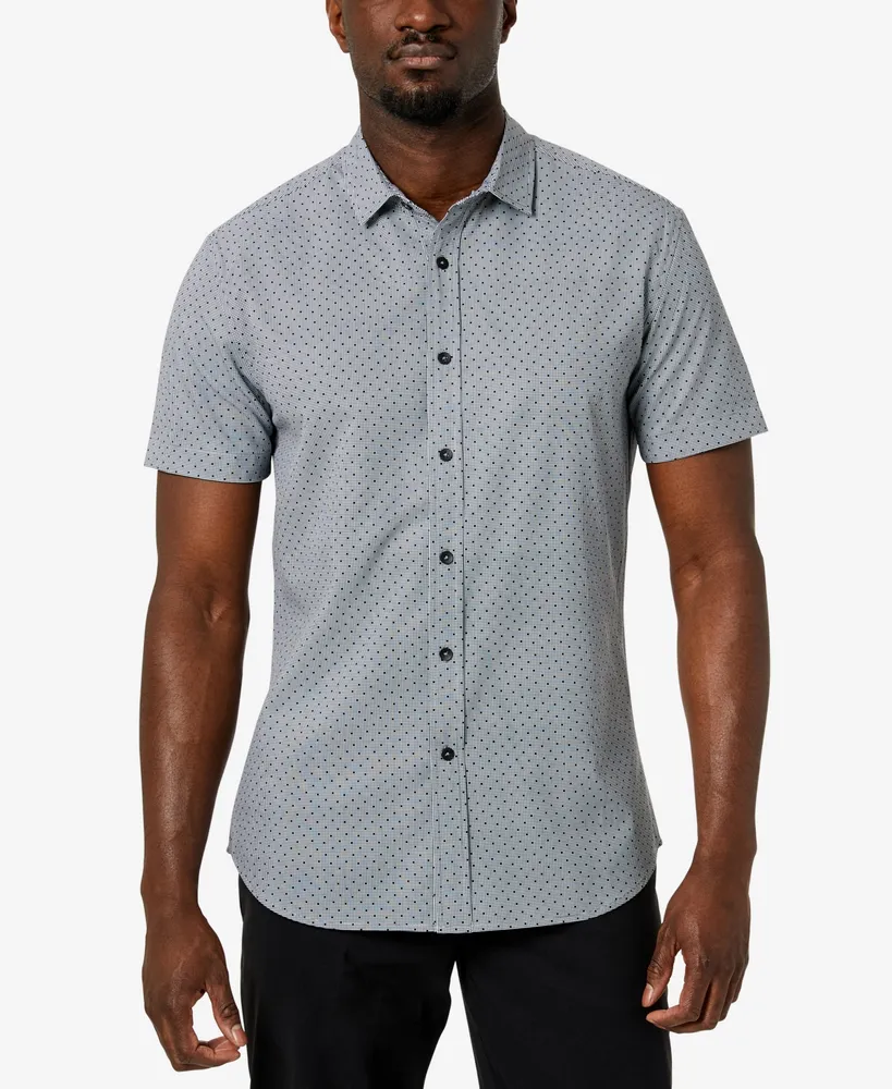 Kenneth Cole Men's Short-Sleeve Sport Shirt