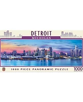 Masterpieces Detroit 1000 Piece Panoramic Jigsaw Puzzle for Adults