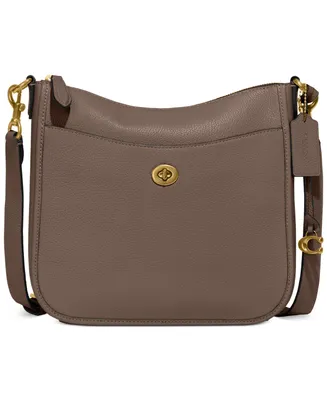 Coach Pebble Leather Chaise Crossbody