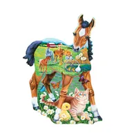 Masterpieces Pony Playtime - 100 Piece Shaped Jigsaw Puzzle