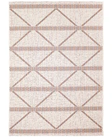 Liora Manne' Diamond Stripe 3'3" x 4'11" Outdoor Area Rug