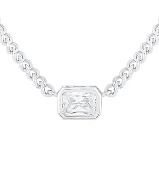 And Now This Cubic Zirconia (8.0 ct.t.w.) Curb Chain Necklace