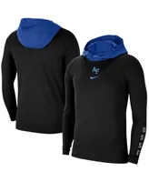 Men's Nike Black Air Force Falcons Space Rivalry Long Sleeve Hoodie T-shirt