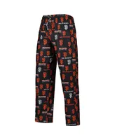 Men's Concepts Sport Gray, Black San Francisco Giants Breakthrough Long Sleeve Top and Pants Sleep Set