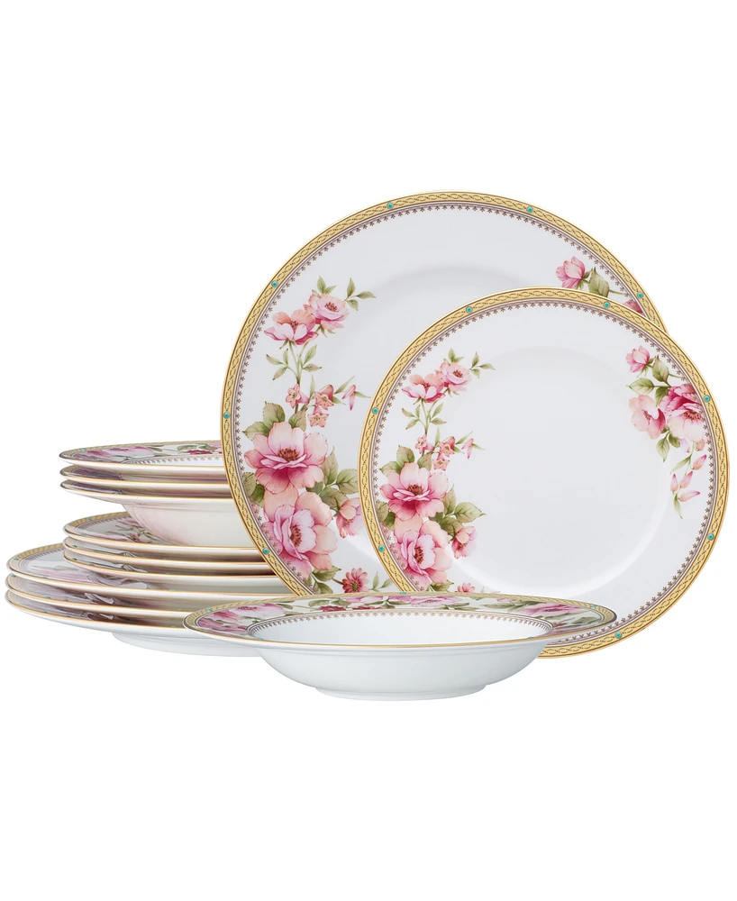 Noritake Hertford 12 Piece Set, Service For 4