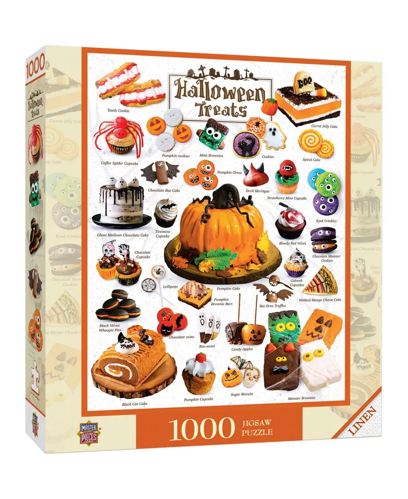 Masterpieces Scrumptious - Halloween Treats 1000 Piece Jigsaw Puzzle