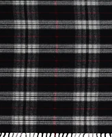 V. Fraas Men's Classic Plaid Cashmere Scarf