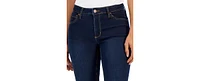 Jones New York Petite Lexington Mid-Rise Straight Jeans