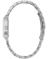 Olivia Burton Women's Quartz Silver-Tone Stainless Steel Bracelet Watch 25.5mm x 20.5mm