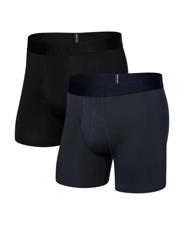 Saxx Men's Droptemp Cooling Boxer Fly Brief, Pack of 2