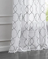 Dainty Home Springfield Window Panel, 54" x 84"