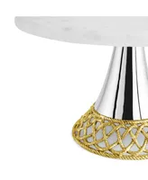 Michael Aram Love Knot Cake Stand - Silver