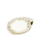 Michael Aram Anemone 4 Piece Tidbit Plate Set